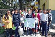 Green Initiative: Tree Plantation and School Premises Cleaning at Shree Saraswati Secondary School