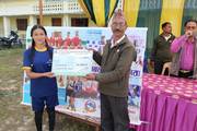 Volleyball Victory: Player of the Match at Shree Shankar Parwati Secondary School's Competition