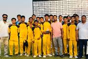 School's winning team in Kailali U-16 Inter School Cricket Championship 2082