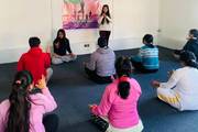yoga class at Himalayan Ayurveda Medical Science College