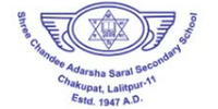 Shree Chandee Adarsha Saral Secondary School logo