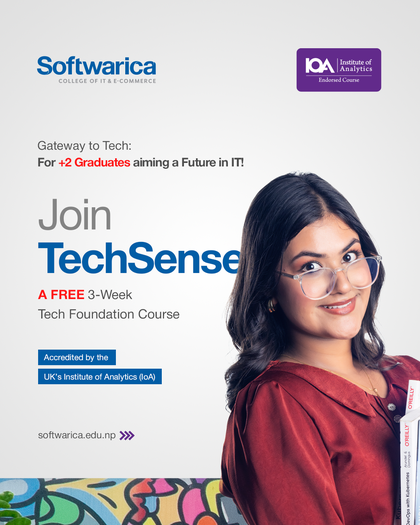 Softwarica College Launches Free Techsense Course for +2 Graduates