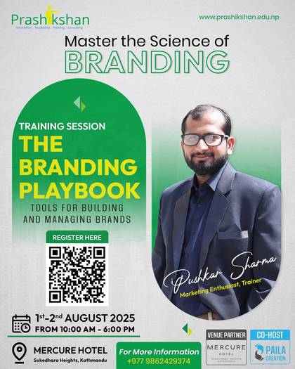 Upcoming Branding Masterclass: The Branding Playbook with Pushkar Sharma