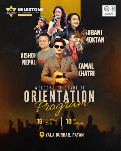 Milestone International S.S/College to Host Grade 11 Orientation Program