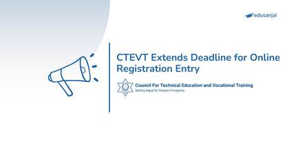 CTEVT Extends Deadline for Online Registration Entry