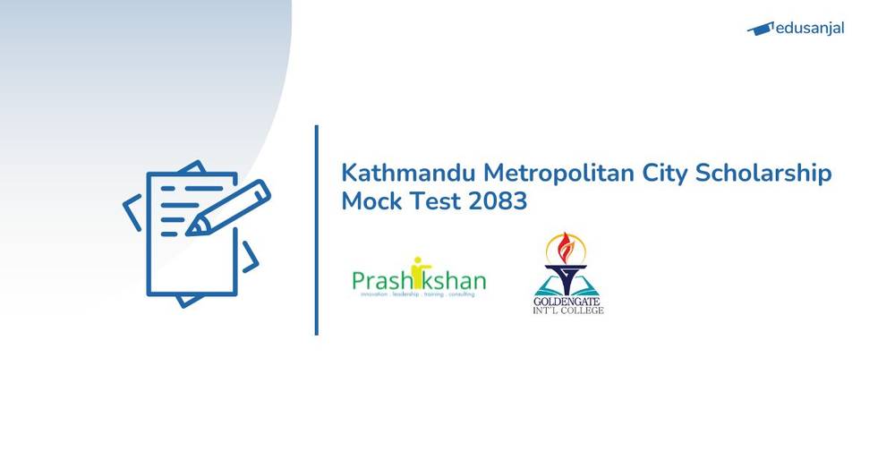 Kathmandu Metropolitan City Scholarship Mock Test 2083: Prashikshan in collaboration with GGIC