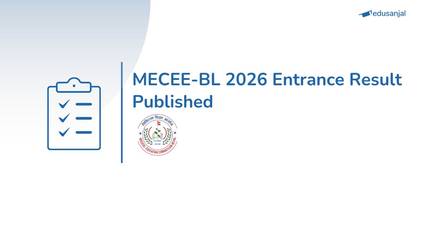 MECEE-BL 2026  MBBS Entrance Result Published
