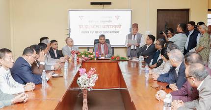 Dr. Bhola Thapa Takes Over Tribhuvan University