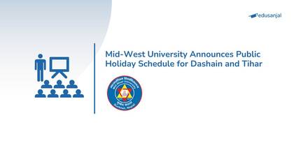Mid-West University Announces Public Holiday Schedule for Dashain and Tihar