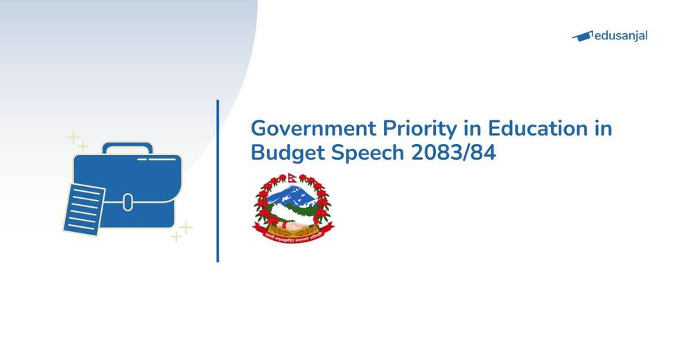 Government Priority in Education in Budget Speech 2083/84