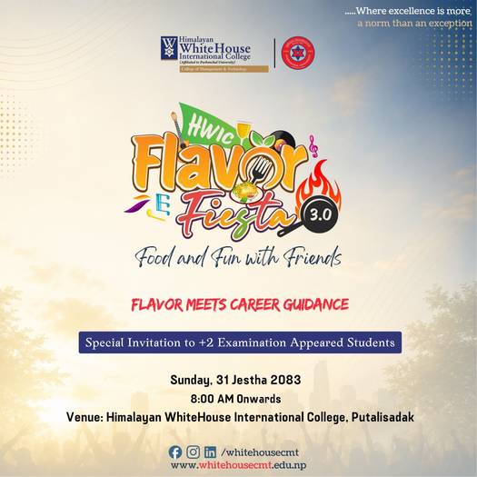 HWIC Flavor Fiesta 3.0: Flavor Meets Career Guidance for +2 Appeared Students
