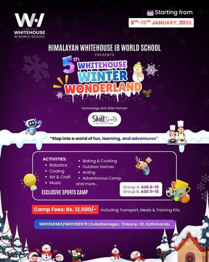 5th Whitehouse Winter Wonderland