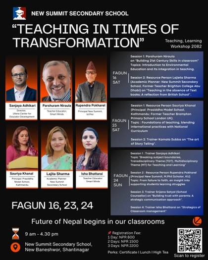 New Summit Secondary School: Teaching in Times of Transformation