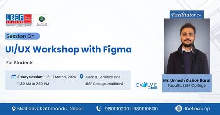 Two-Day UI/UX Workshop with Figma: LBEF College
