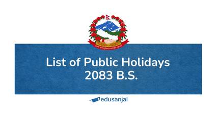 List of Public Holidays of Nepal 2083