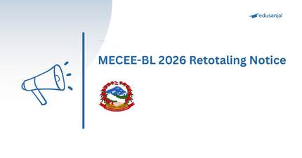 MECEE-BL 2026 Retotaling Notice