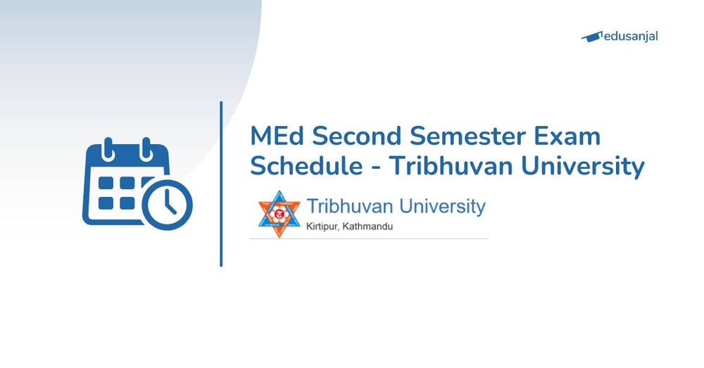 MEd Second Semester Exam Schedule - Tribhuvan University
