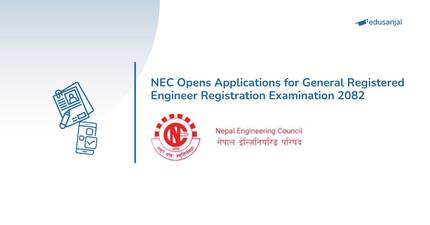 NEC Opens Applications for General Registered Engineer Registration Examination 2082