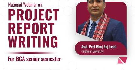 National Webinar on Project Report Writing for BCA Students