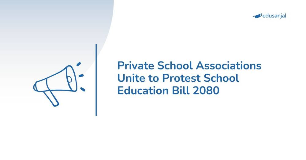 Private School Associations Unite to Protest School Education Bill 2080