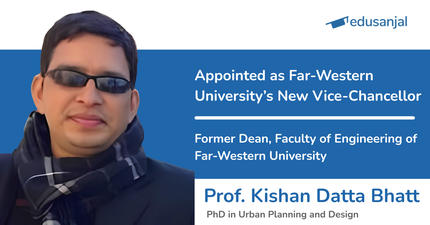 Engineer-Academic Prof. Kishan Datta Bhatta Takes Charge of Far-Western University