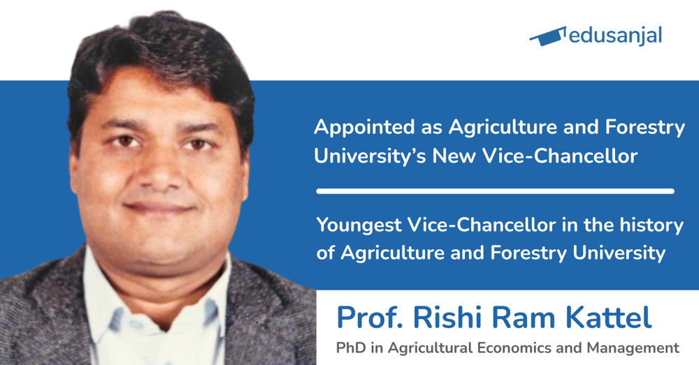 Prof. Rishi Ram Kattel  to Lead Agriculture and Forestry University as Vice-Chancellor