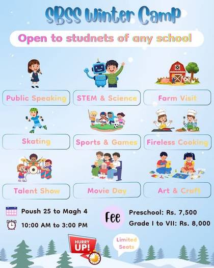 SBSS Winter Camp 2026