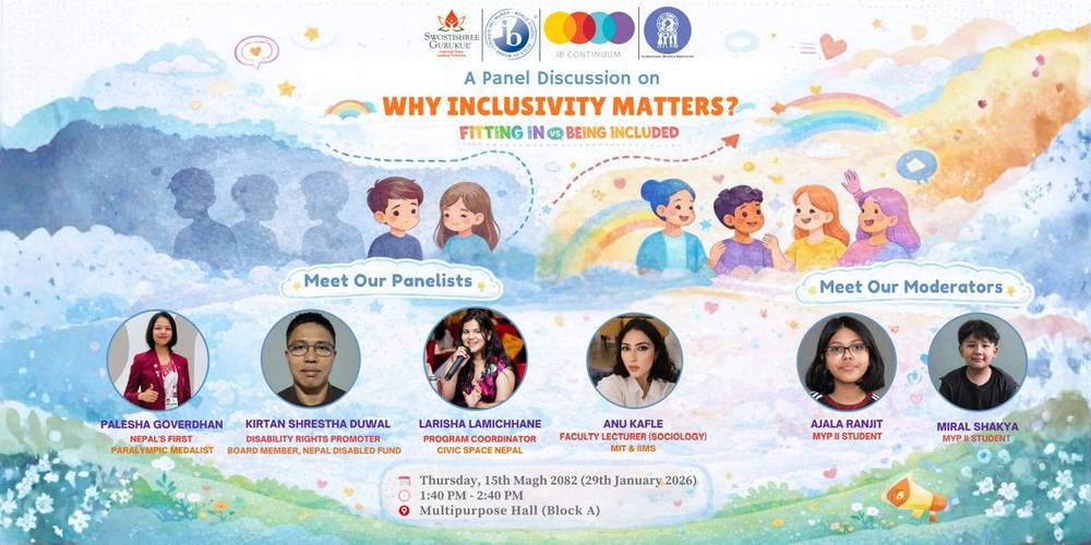 Swostishree Gurukul Host Panel Discussion: "Why Inclusivity Matters? Fitting In or Being Included"