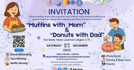 Swostishree Gurukul Presents: Muffins with Mom & Donuts with Dad