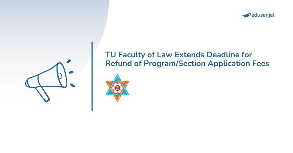 TU Faculty of Law Extends Deadline for Refund of Program/Section Application Fees