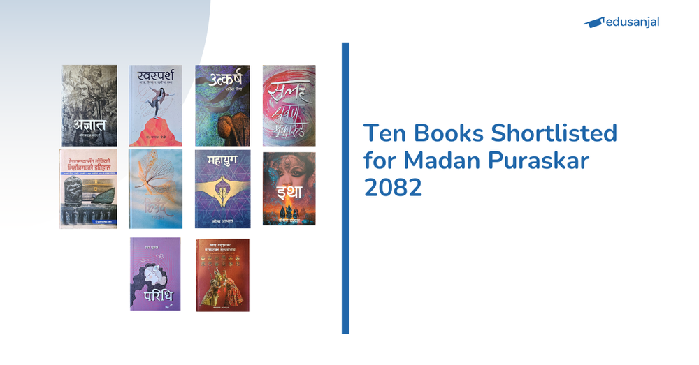 Ten Books Shortlisted for Madan Puraskar 2082