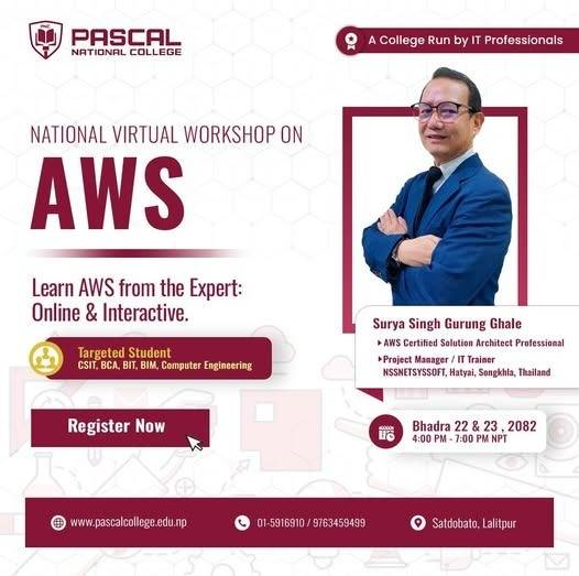 AWS National Virtual Workshop by Pascal National College