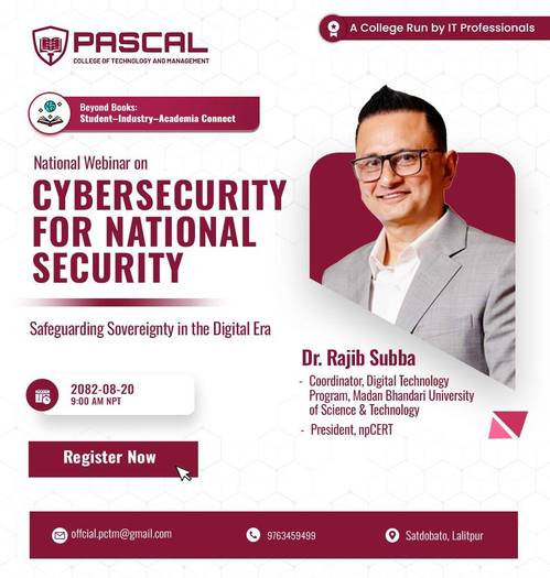Pascal College Host National Webinar on Cybersecurity for National Security
