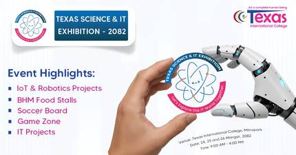 Texas Science and IT Exhibition-2082: A Festival of Innovation and Technology