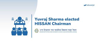 Yuvraj  Sharma elected HISSAN Chairman