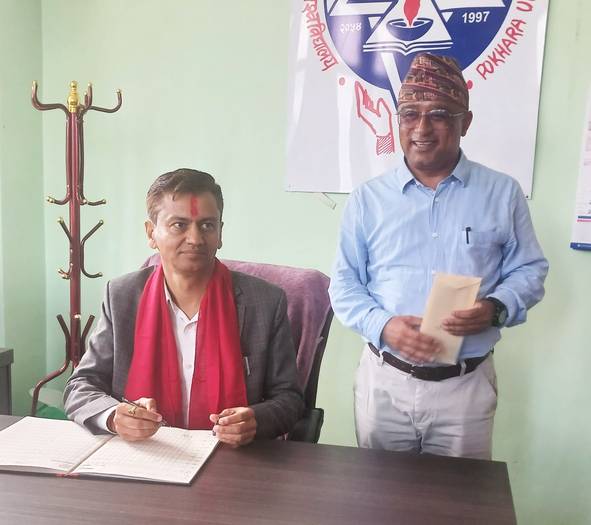 Prof. Dr. Gyaneshwor Sharma Appointed Dean of Faculty of Management at Pokhara University