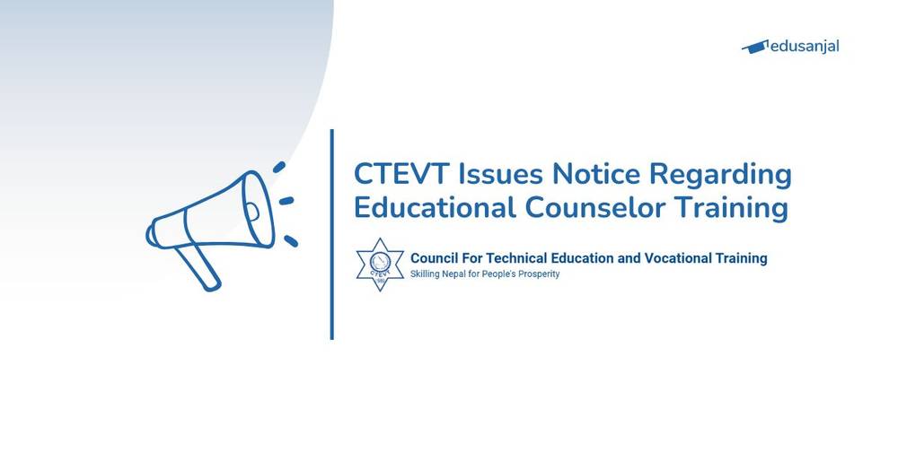 CTEVT Issues Notice Regarding Educational Counselor Training