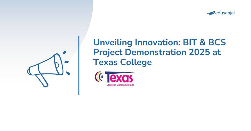 Unveiling Innovation: BIT & BCS Project Demonstration 2025 at Texas College