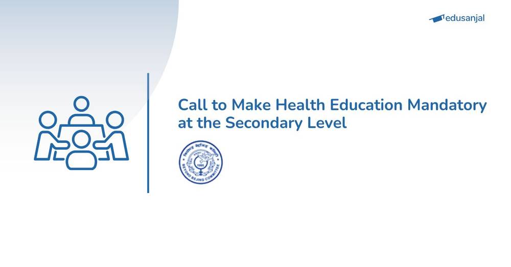 Call to Make Health Education Mandatory at the Secondary Level