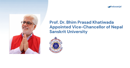 Prof. Dr. Bhim Prasad Khatiwada Appointed Vice-Chancellor of Nepal Sanskrit University