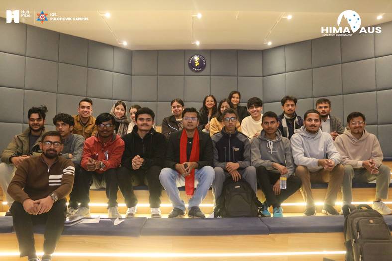 Hult Prize at IOE, Pulchowk Campus successfully organized their second talk series on Design Thinking & Human-Centered Innovation