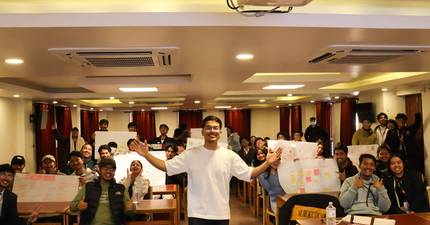 Hult Prize at Khwopa College of Engineering Conducts Business Model Canvas Workshop 2025/26