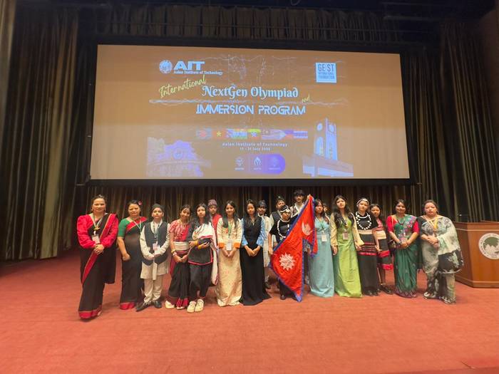 Nepali Students Earn International Acclaim at Olympiad in Bangkok