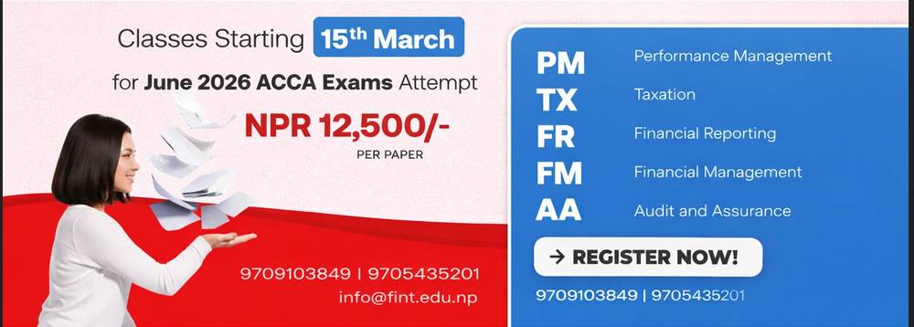 ACCA June 2026 Classes Starting from 15th March at FinT Learning Hub