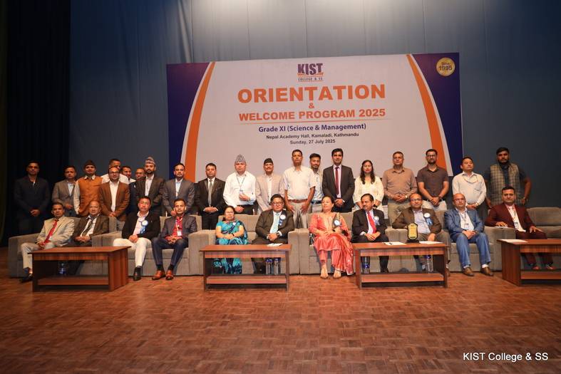 KIST College Welcomes Grade XI Students with Orientation and Cultural Program