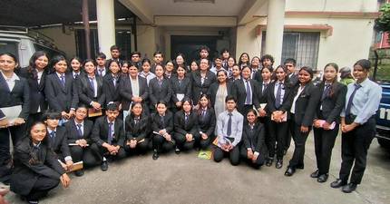 Kathmandu School of Law Organizes Prison Visit for BALLB 2nd Year Students as Part of Experiential Learning
