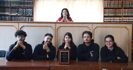 Kathmandu School of Law Wins Prestigious Cherif Bassiouni Award at Jessup Moot Court Competition