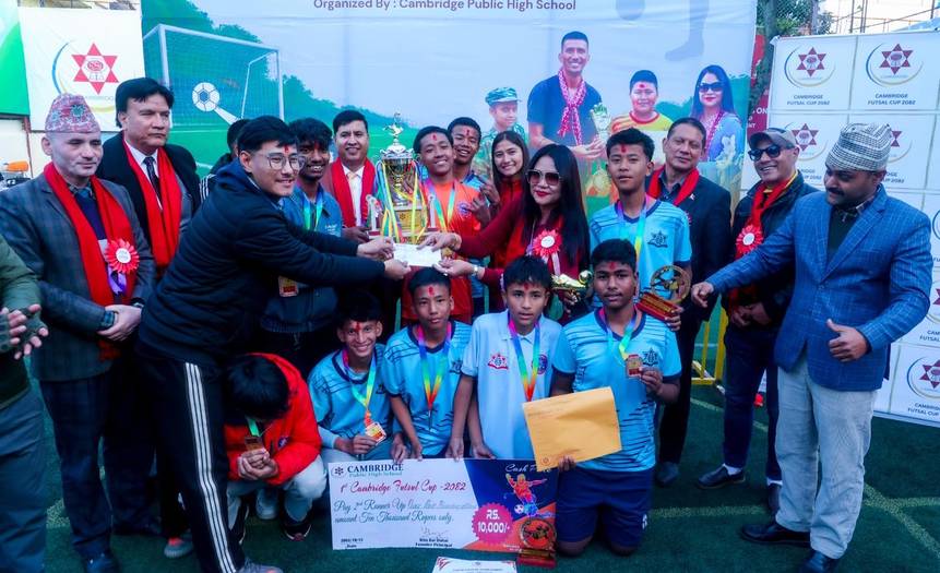 Gateway International Academy Wins Cambridge Futsal Tournament