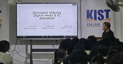 KIST collaborates with with MAYA Animation Academy for Guest Lecture on Animation and AI