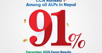 CCA Achieves Highest Pass Percentage Among ALPs in Nepal in the December 2025 ACCA Exam Session
